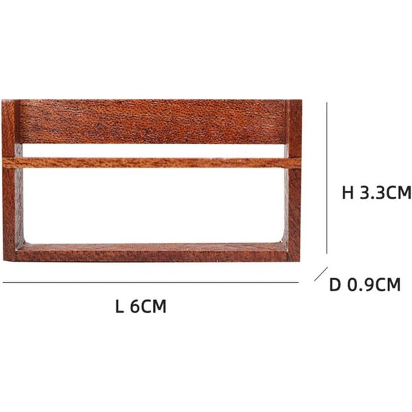 harayaa Libreria in Miniatura in Legno per Casa delle Bambole 1/8 1/6 Stile B Corto