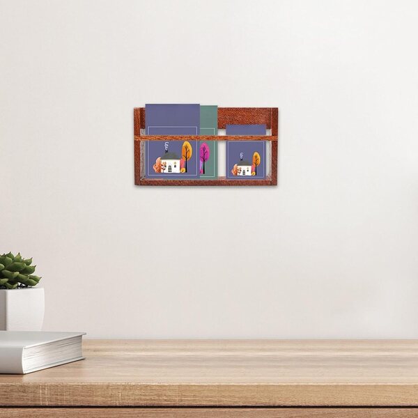 harayaa Libreria in Miniatura in Legno per Casa delle Bambole 1/8 1/6 Stile B Corto