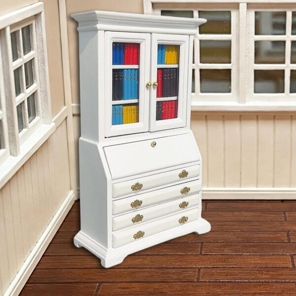 Sharplace Mini Libreria in Legno per Casa delle Bambole 1:12, Decorazione e Gioco