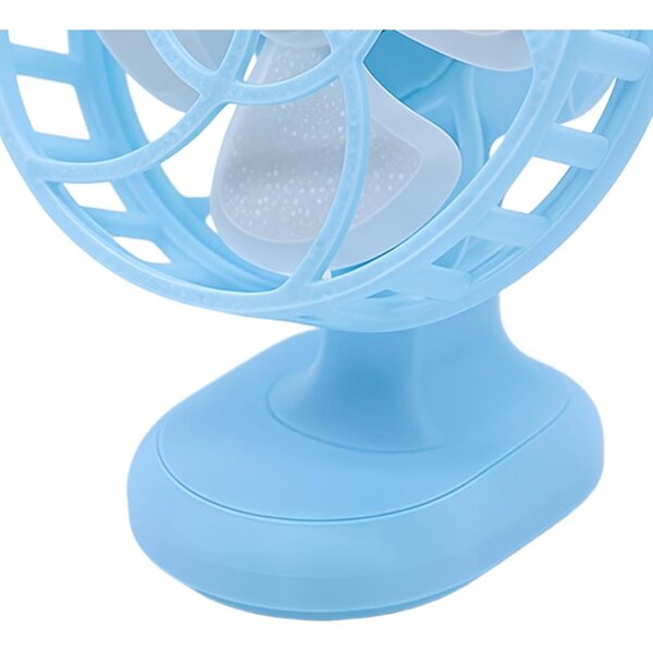 Realistic 3D miniature table fan for dollhouse and decoration