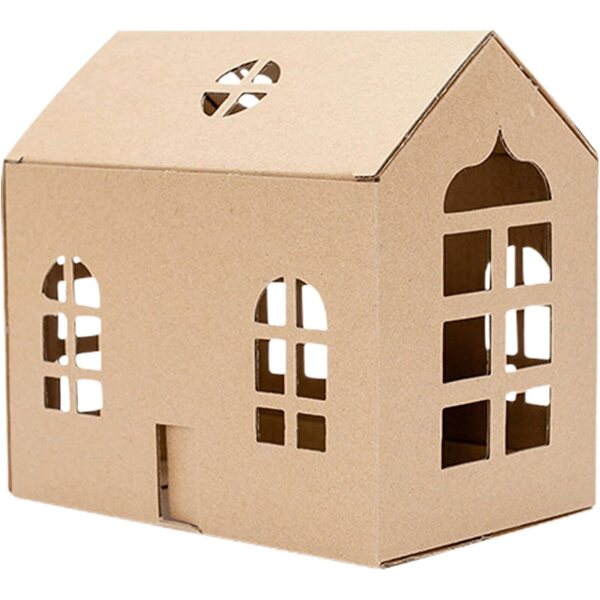 Mini-DIY-Papierhaus-Bausatz – kreatives Spielzeug für Kinder, pädagogisches Geschenk
