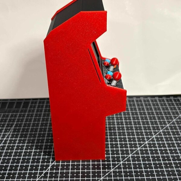 Modello Mini Macchina Arcade 1/12 Realistico per Diorami e Progetti Fai da Te