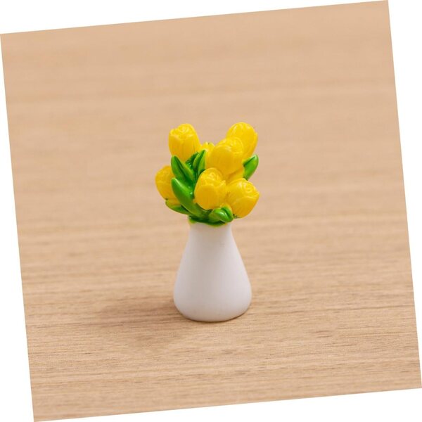 Hemobllo 12 Mini Bonsai in Vaso per Mini Case e Decorazioni da Scrivania