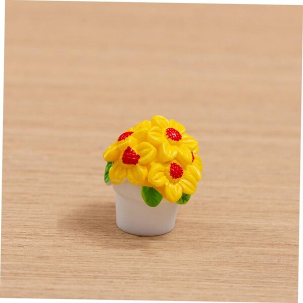 Hemobllo 12 Mini Bonsai in Vaso per Mini Case e Decorazioni da Scrivania