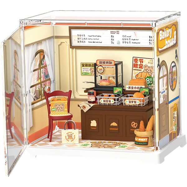 Miniatur-Hausbausatz für Teenager – robuste, kreative und dekorative Konstruktion