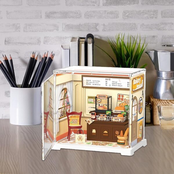 Miniatur-Hausbausatz für Teenager – robuste, kreative und dekorative Konstruktion
