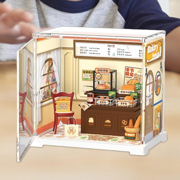 Miniatur-Hausbausatz für Teenager – robuste, kreative und dekorative Konstruktion