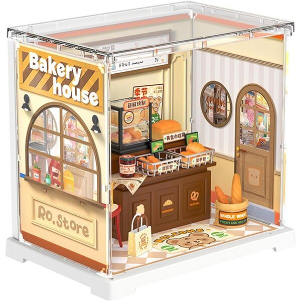 Miniatur-Hausbausatz für Teenager – robuste, kreative und dekorative Konstruktion