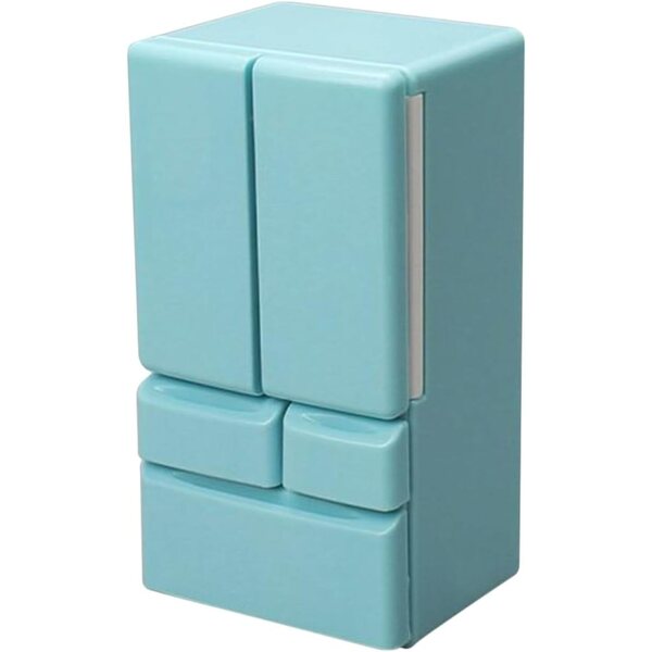 1:12 ABS-Puppenkühlschrank, realistische Puppenhausminiatur