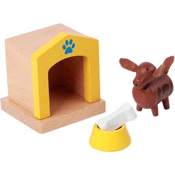 Set Mobili in Legno per Casa delle Bambole - Kit Miniatura Completo per Bambini 3+