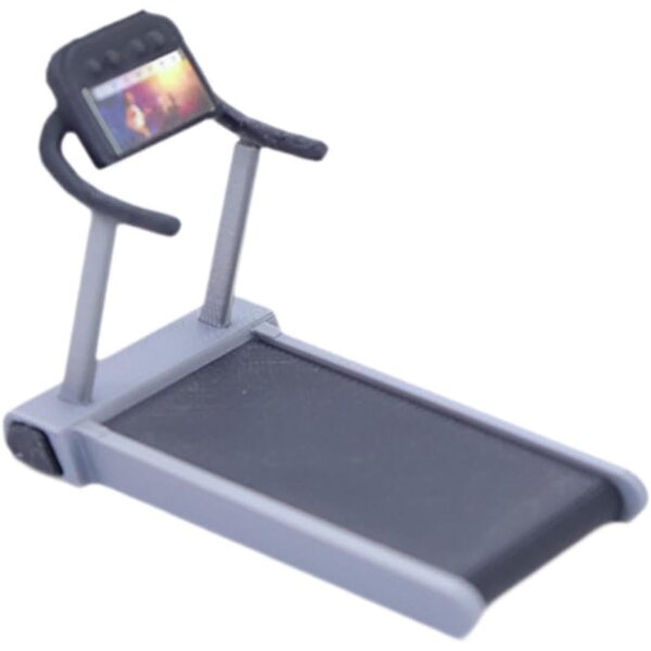 Oshhni Miniatura Attrezzatura Fitness per Casa delle Bambole e Decorazione Sportiva