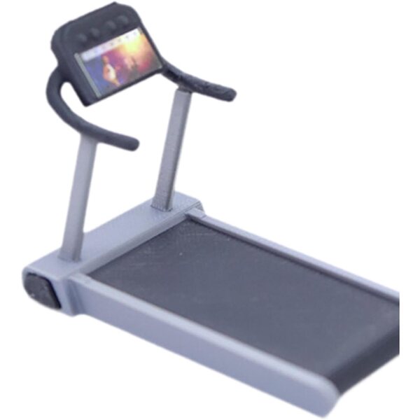 Oshhni Miniatura Attrezzatura Fitness per Casa delle Bambole e Decorazione Sportiva