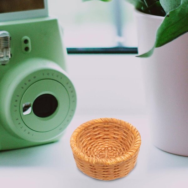 Set Mobili Miniatura ERINGOGO Cestini Intrecciati per Casa delle Bambole in Plastica