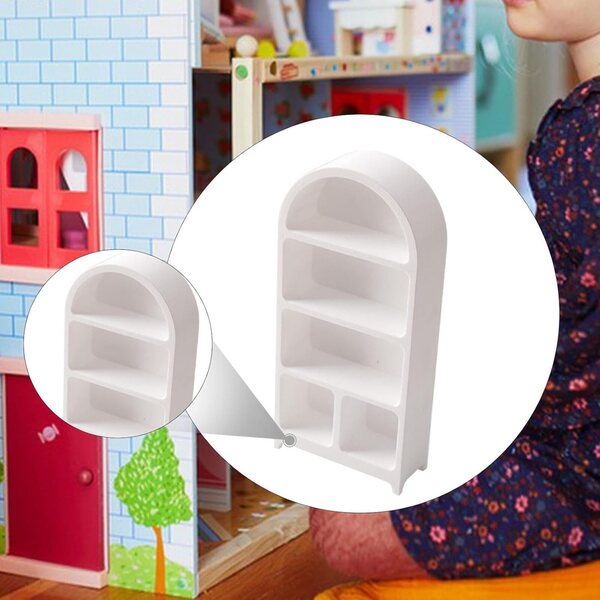 Milageto Libreria Miniatura 1:12 per Case delle Bambole, Accessorio Fatta a Mano