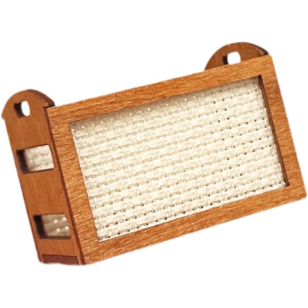Oshhni Cesto in Legno 1/12 per Casa delle Bambole, Miniatura Decorativa e Portaoggetti