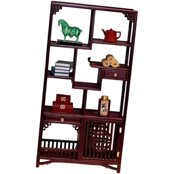 Mini Set sedie e mobili cinesi 1:12 per casa delle bambole, stile tradizionale