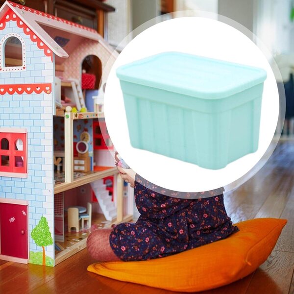 Sharplace Mini Scatola Portaoggetti in PLA per Casa delle Bambole 1:12, Decorazione Realistica