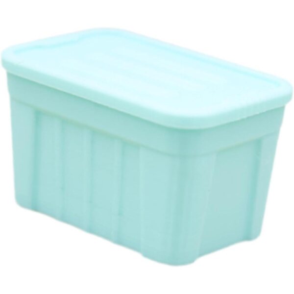 Sharplace Mini Scatola Portaoggetti in PLA per Casa delle Bambole 1:12, Decorazione Realistica