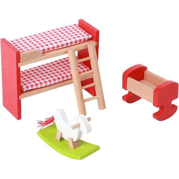Harilla Mobili in Miniatura in Legno per Casa delle Bambole - Accessori Realistici e Sicuri