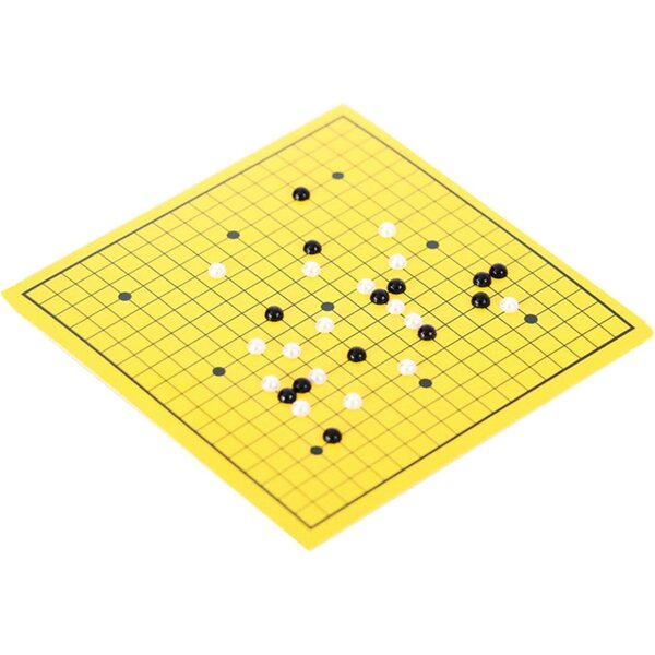 Mini-Puppenhaus 1:12 mit Weiqi-Miniaturspiel aus strapazierfähigem Karton
