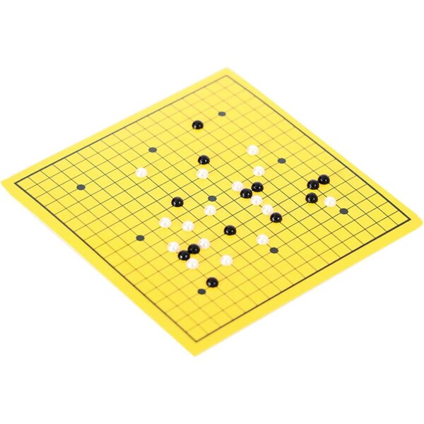 Mini-Puppenhaus 1:12 mit Weiqi-Miniaturspiel aus strapazierfähigem Karton