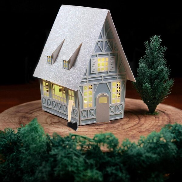 Alasum Set mit 6 Miniatur-Holzäxten für Puppenhäuser, realistisches Gartenzubehör