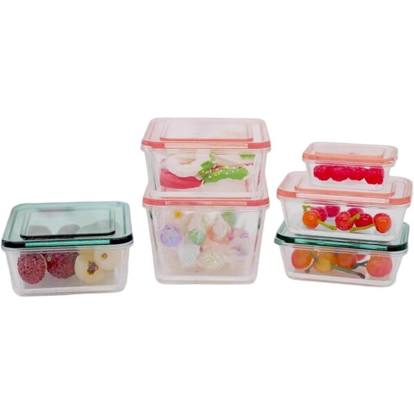 Küchenminiatur-Set im Maßstab 1:6 für Puppenhäuser – realistische Utensilien Gissroys