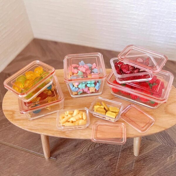 Küchenminiatur-Set im Maßstab 1:6 für Puppenhäuser – realistische Utensilien Gissroys