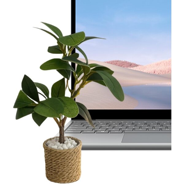 Mini Pianta in Vaso per Case delle Bambole 1:6 - Decorazione Perfetta per Giardini Fatati e Scrivanie