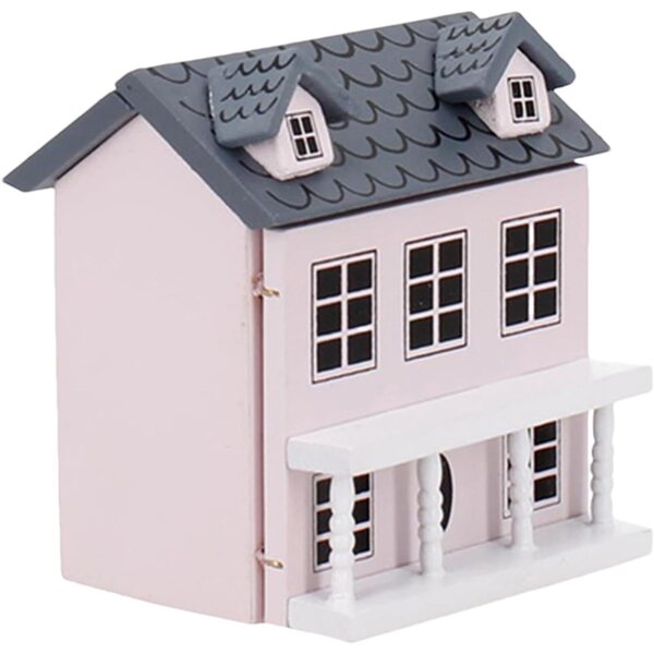 Kit Miniatura Tiny-House in Legno fatto a Mano | Casa delle Bambole Dettagliata