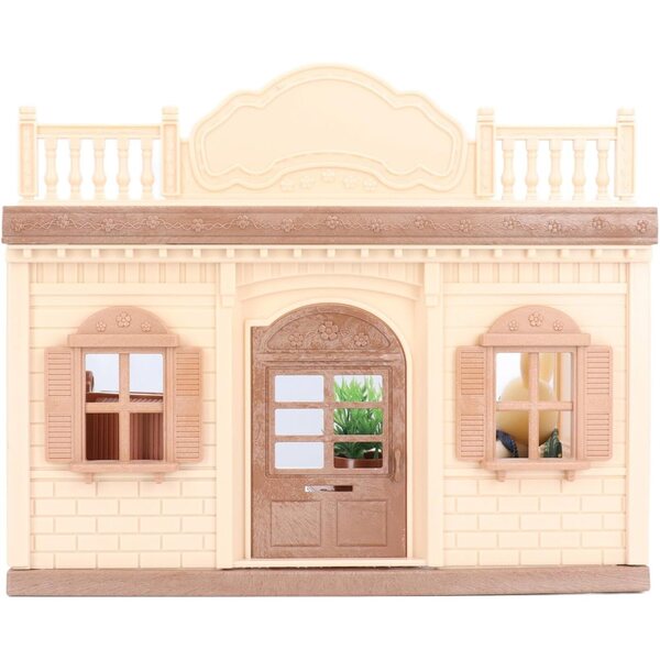 Julihai 1:12 Puppenhaus-Möbelset aus kindersicherem ABS-Kunststoff