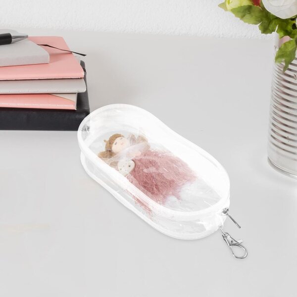 GALPADA Borsa Trasparente Porta Bambole Leggera e Portatile per Laboratori e Scuola