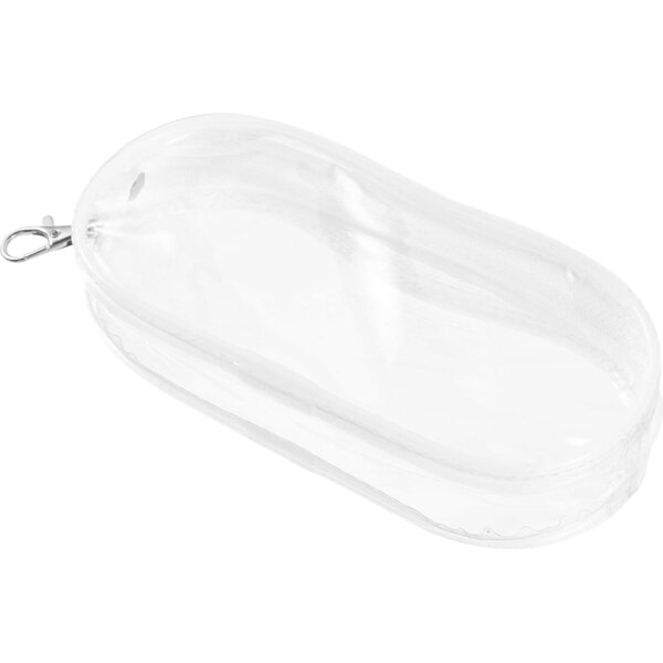 GARVALON Borsa Compatta in Plastica Trasparente per Bambole - Custodia Portatile e Resistente