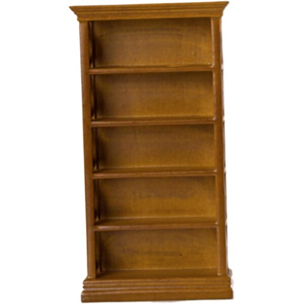 1:12 Puppenhaus Mini-Bücherregal aus Holz, handgefertigte Miniaturmöbel