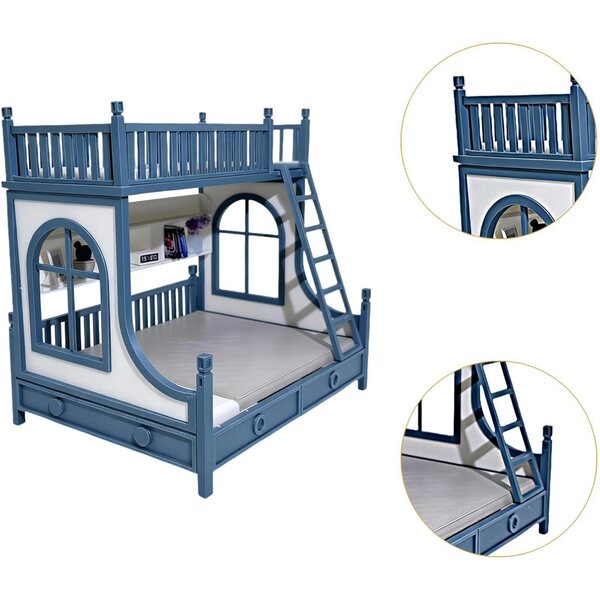 1:12 Puppenhaus Etagenbett Realistische Miniatur TTETTZ