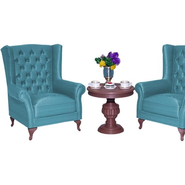 Set Micro Divani Americani per Casa delle Bambole 1:12 Colcolo Blu Resistente