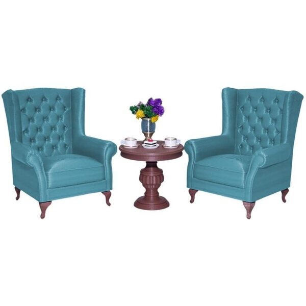 Set Micro Divani Americani per Casa delle Bambole 1:12 Colcolo Blu Resistente