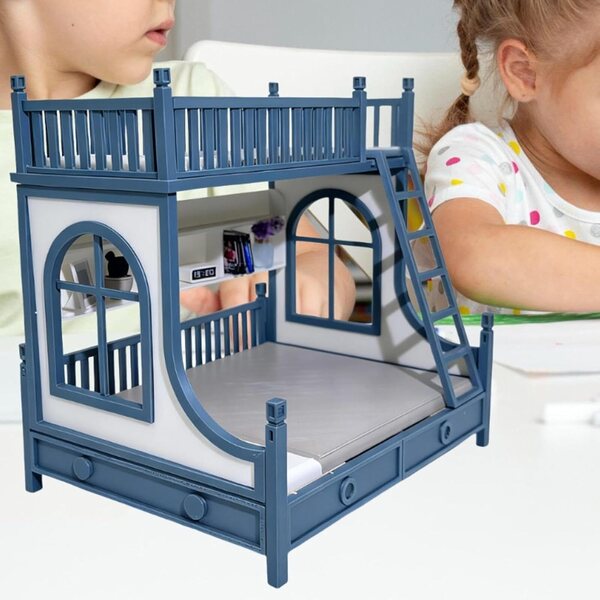 Sharplace Miniatur-Etagenbett 1:12 für Puppenhäuser und Sammlungen