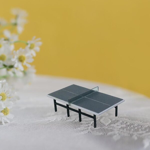 Colcolo Tavolo in Miniatura 1:87 Accessorio per Case delle Bambole Giardino delle Fate