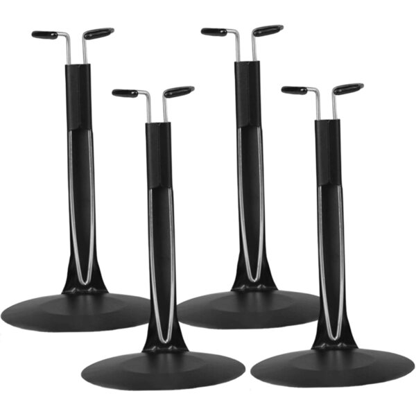 Verstellbarer Ständer für 1/6 Puppen und Actionfiguren – Set mit 4 Metallteilen