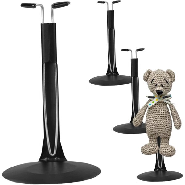 Verstellbarer Ständer für 1/6 Puppen und Actionfiguren – Set mit 4 Metallteilen