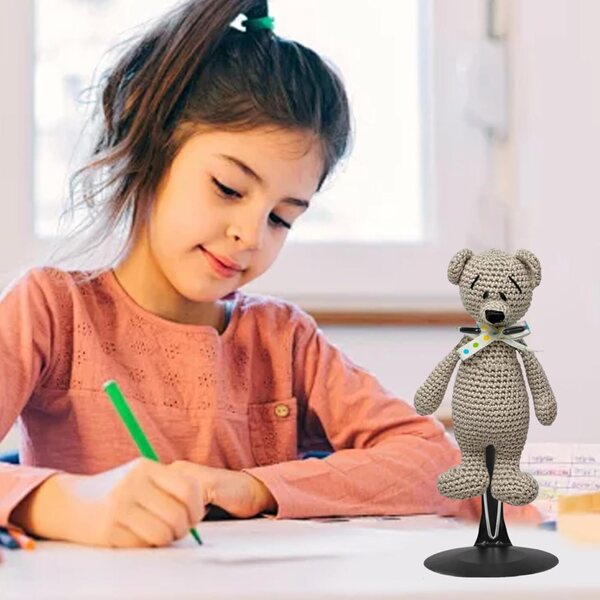 Verstellbarer Ständer für 1/6 Puppen und Actionfiguren – Set mit 4 Metallteilen