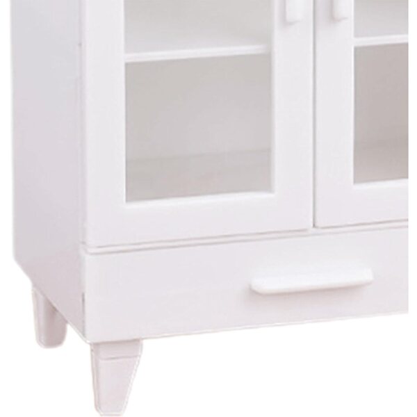 Sharplace Miniaturstall 1:12, weißer Schrank für Puppenhäuser