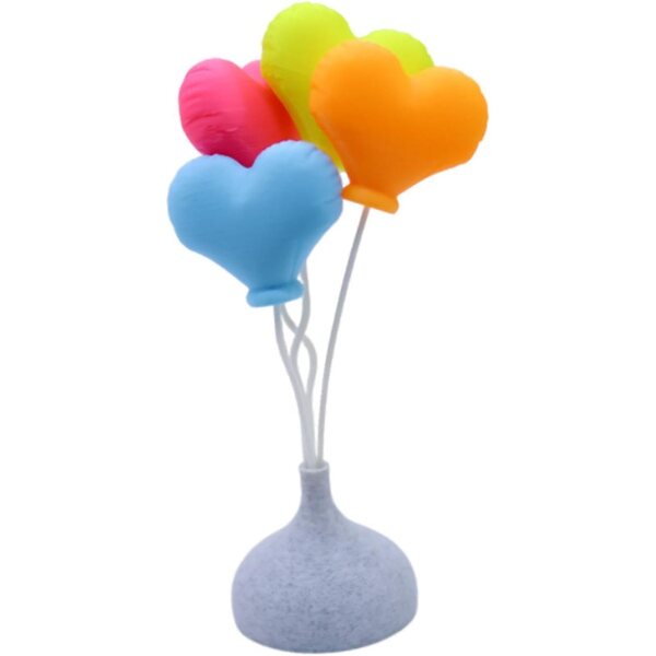 Colcolo Mini Decorazioni Palloncini a Forma di Cuore Colorati per Micro Paesaggi