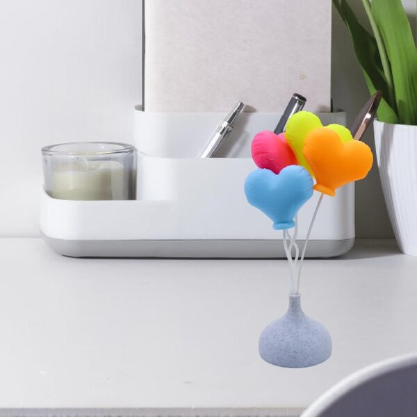 Colcolo Mini Decorazioni Palloncini a Forma di Cuore Colorati per Micro Paesaggi