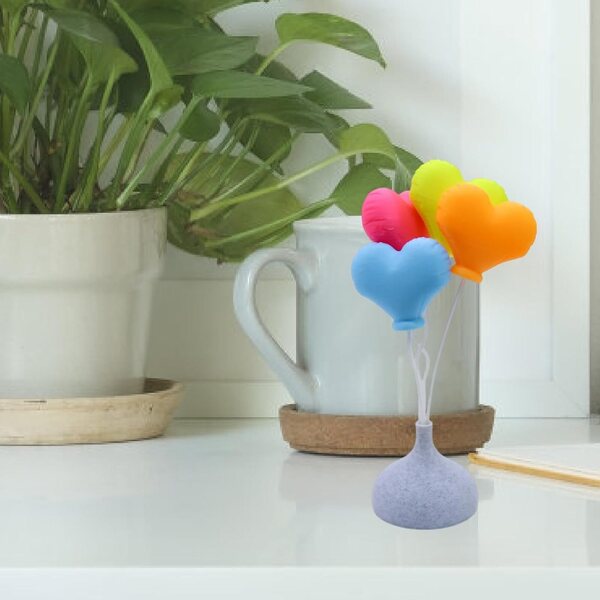 Colcolo Mini Decorazioni Palloncini a Forma di Cuore Colorati per Micro Paesaggi