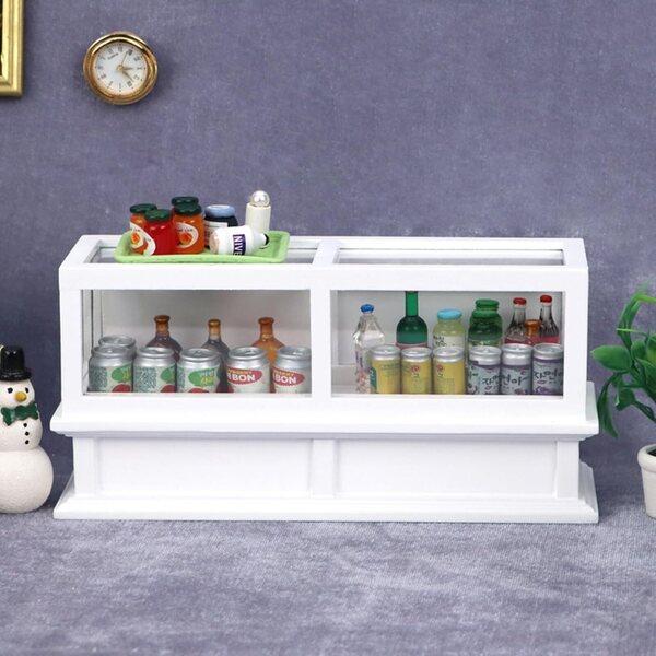 Jorzer Bäckerei-Vitrine aus Holz im Maßstab 1:12 für Puppenhäuser – realistisches Zubehör