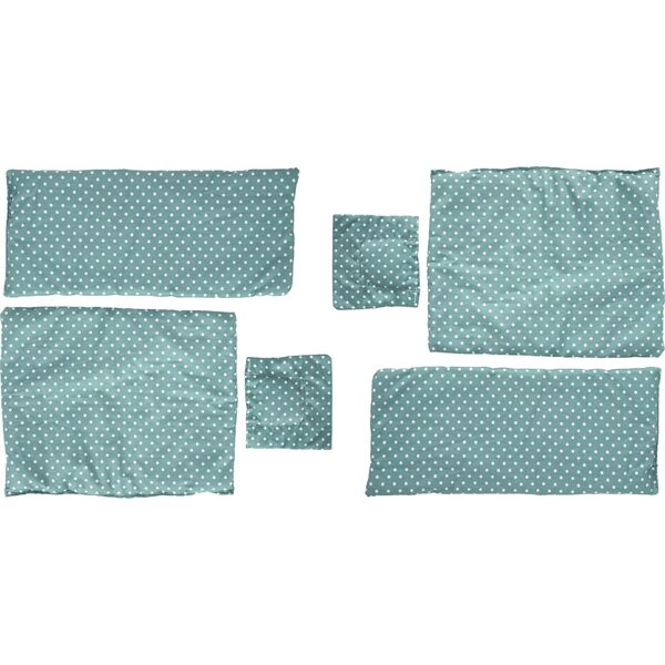 Letto a castello in legno per bambole 2 in 1 Small Foot con morbide lenzuola per bambini