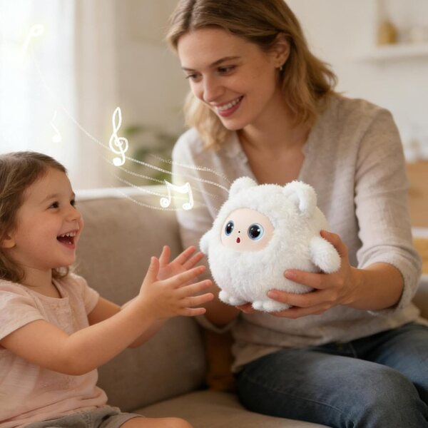 KI-Spielzeug, interaktive, pädagogische, weiche, intelligente Puppen für Kinder