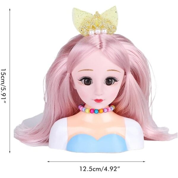 Aramox Puppe für Make-up und Frisuren mit 25 Accessoires für kreative Mädchen